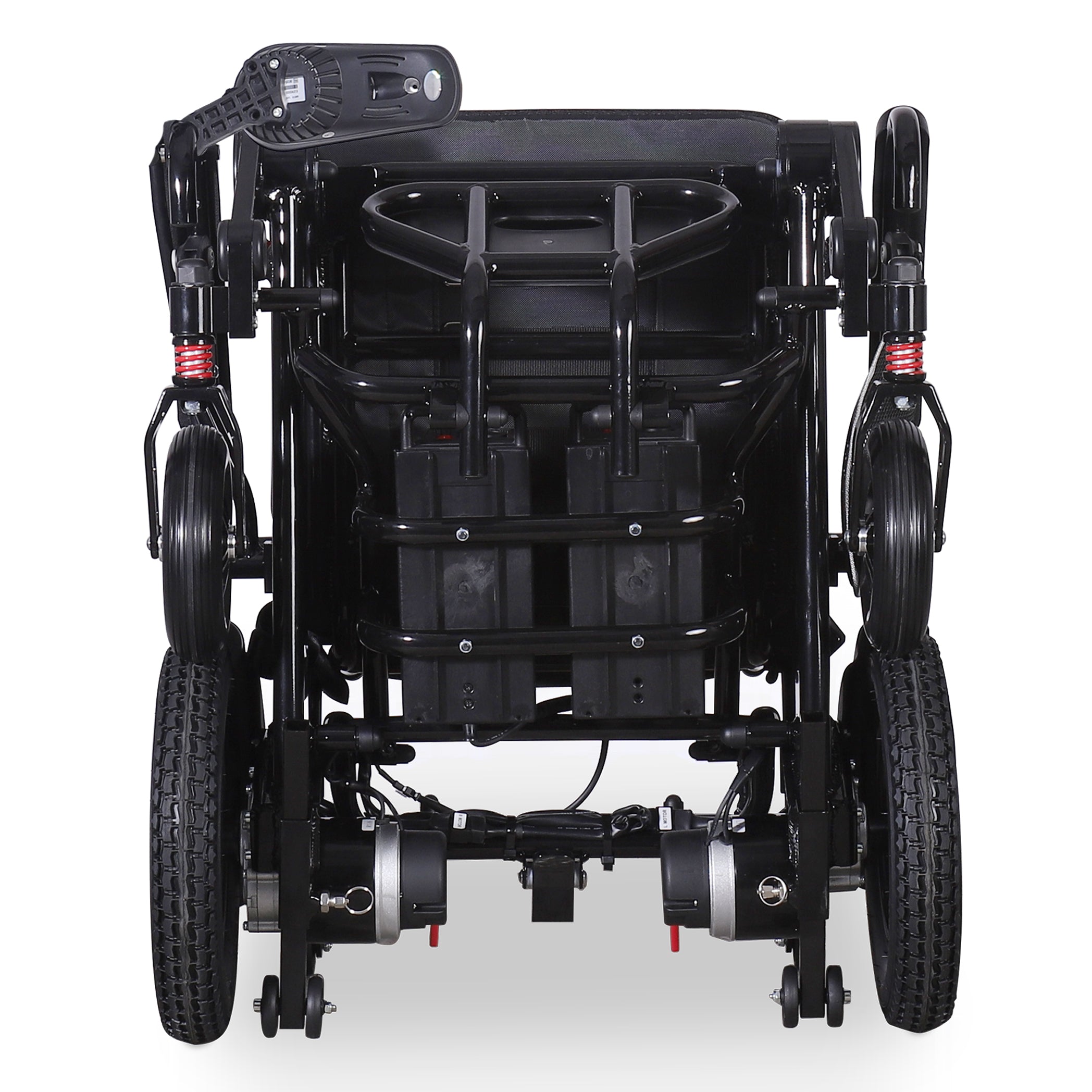 MobilityPlus+ FortisHD Lightweight Folding Electric Wheelchair | Wide Seat, 180kg Load Capacity - Image 13