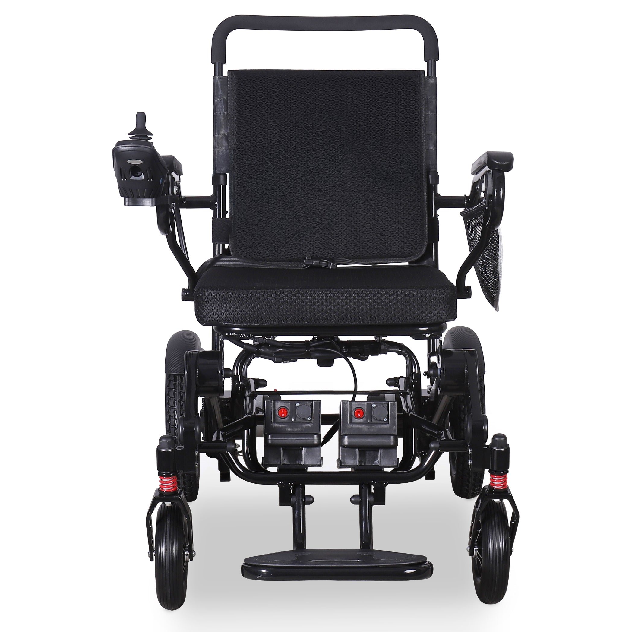 MobilityPlus+ FortisHD Lightweight Folding Electric Wheelchair | Wide Seat, 180kg Load Capacity - Image 7