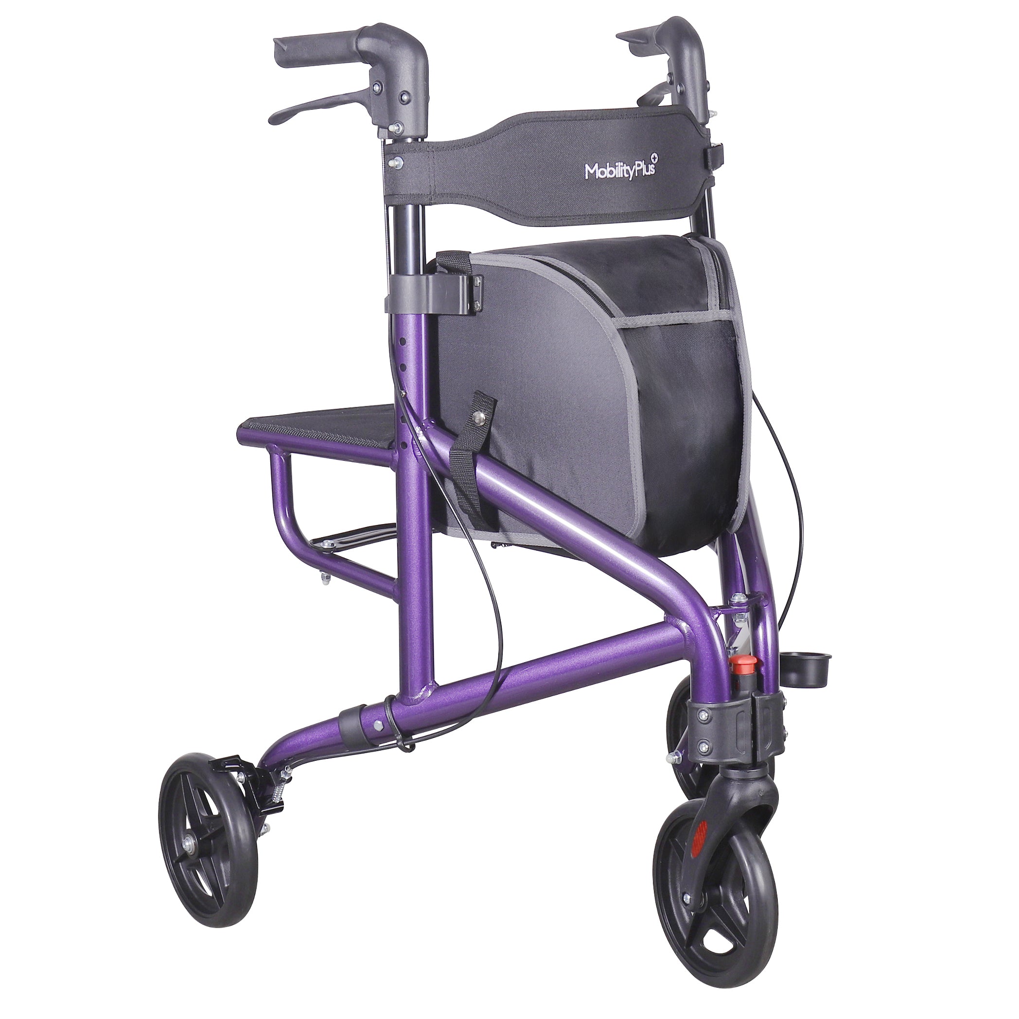 MobilityPlus+ Velo-3 Ultra-Light Tri-Walker with Seat - Image 4