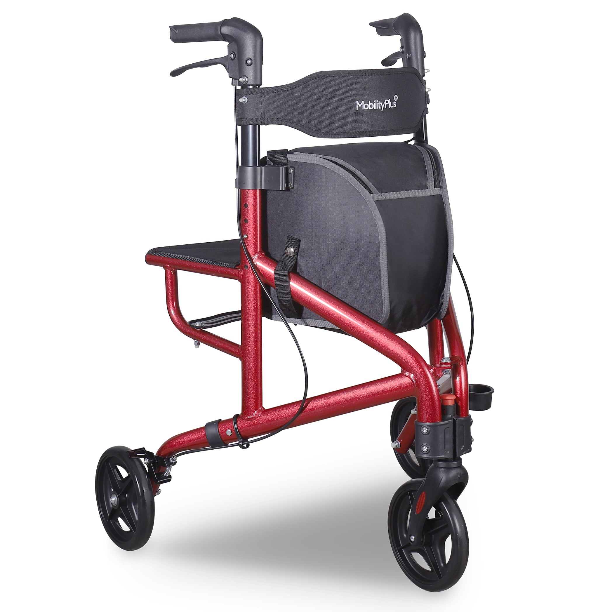 MobilityPlus+ Velo-3 Ultra-Light Tri-Walker with Seat - Image 2
