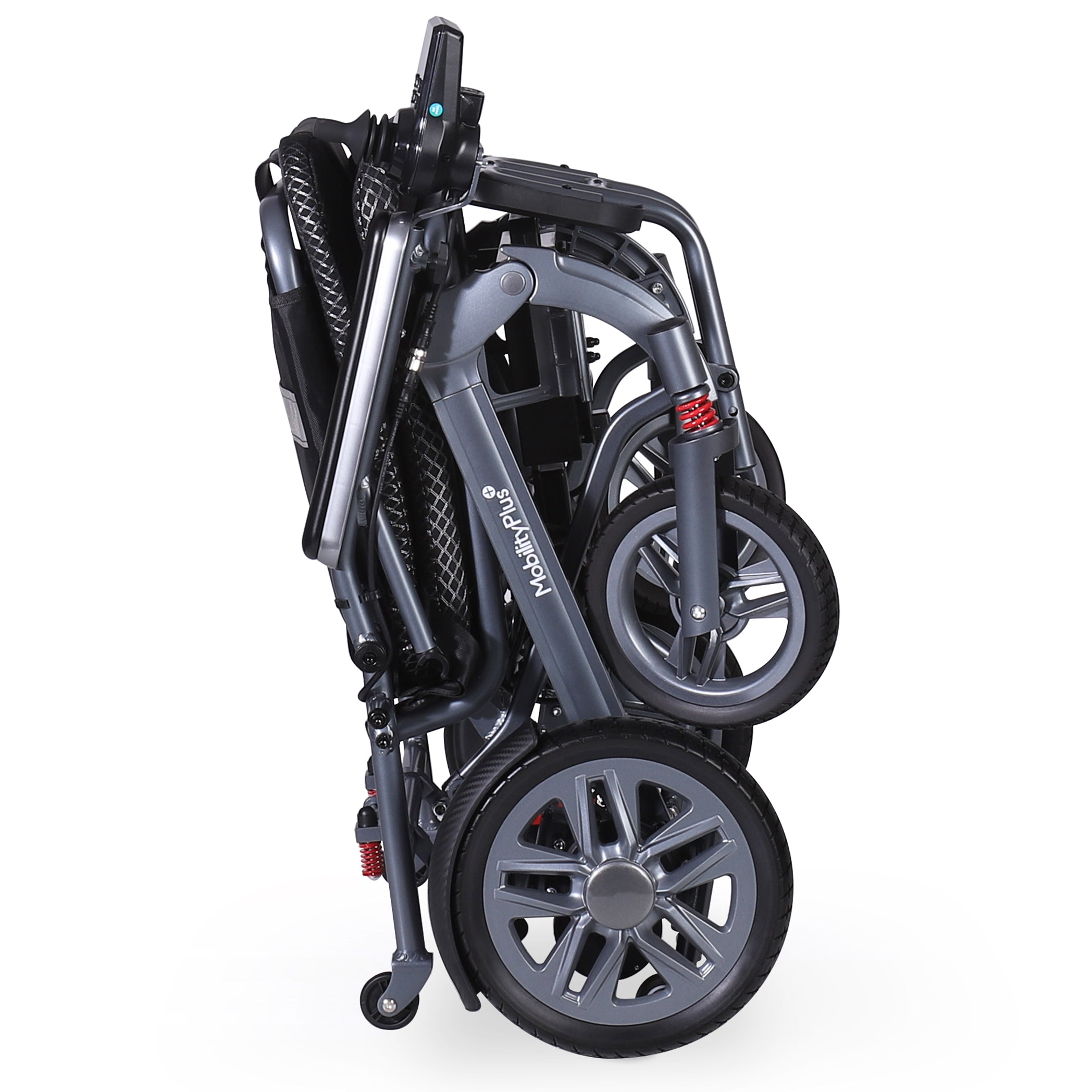 MobilityPlus+ Axion Ultra-Light Folding Electric Wheelchair - Image 2