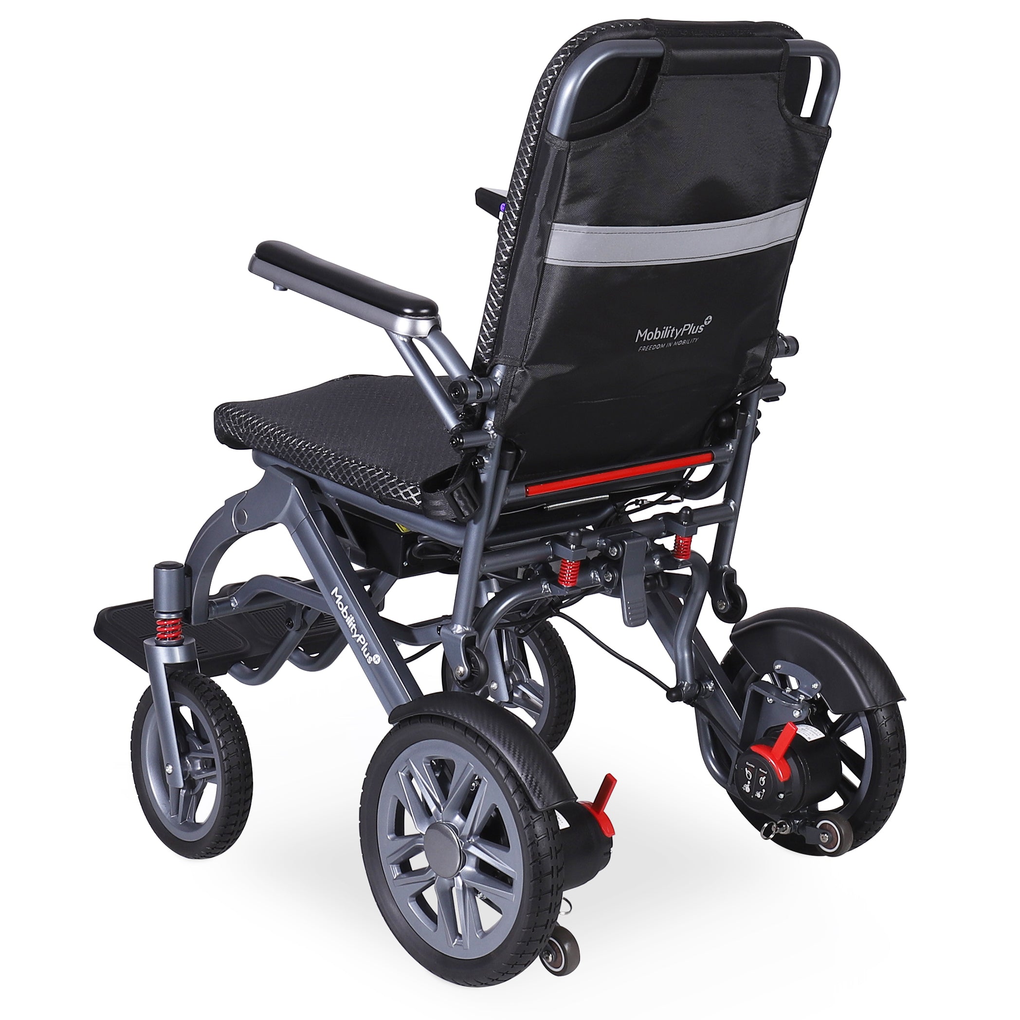 MobilityPlus+ Axion Ultra-Light Folding Electric Wheelchair - Image 6