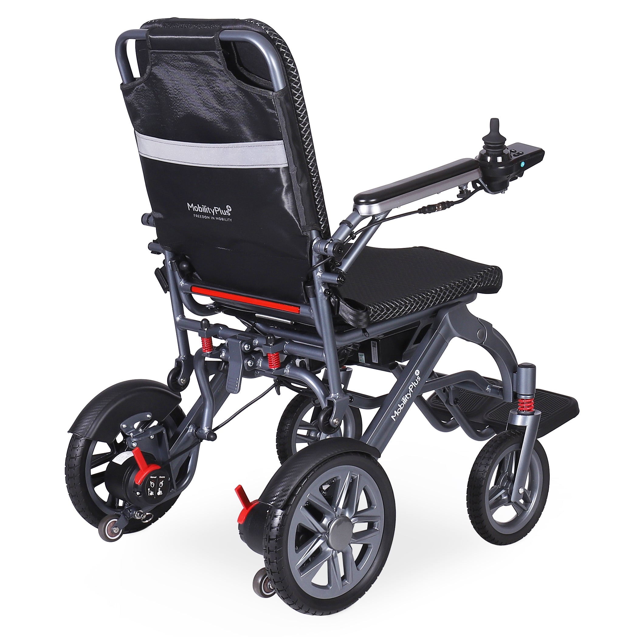 MobilityPlus+ Axion Ultra-Light Folding Electric Wheelchair - Image 5