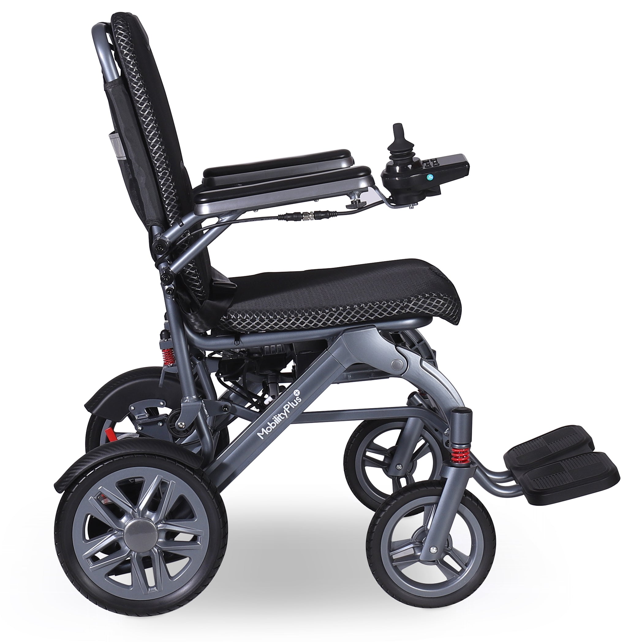 MobilityPlus+ Axion Ultra-Light Folding Electric Wheelchair - Image 4