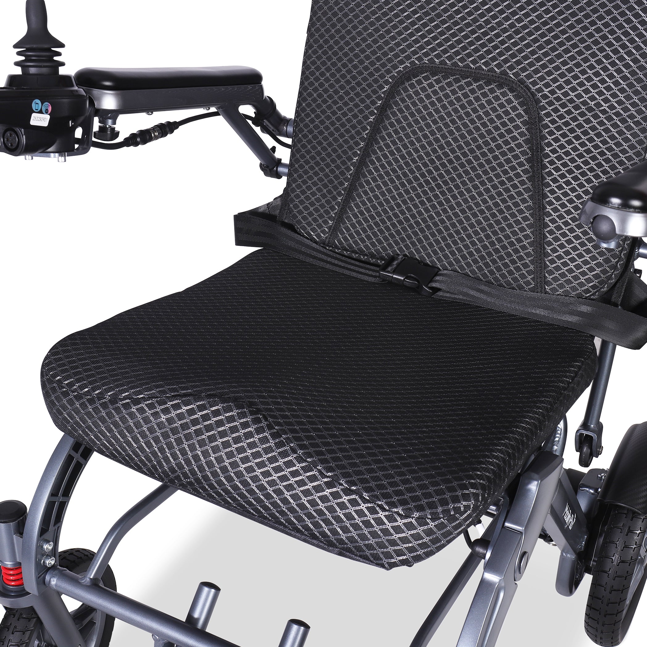 MobilityPlus+ Axion Ultra-Light Folding Electric Wheelchair - Image 8