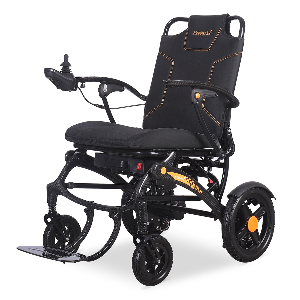 MobilityPlus+ Nova Ultra-Light Carbon Folding Electric Wheelchair - Image 9