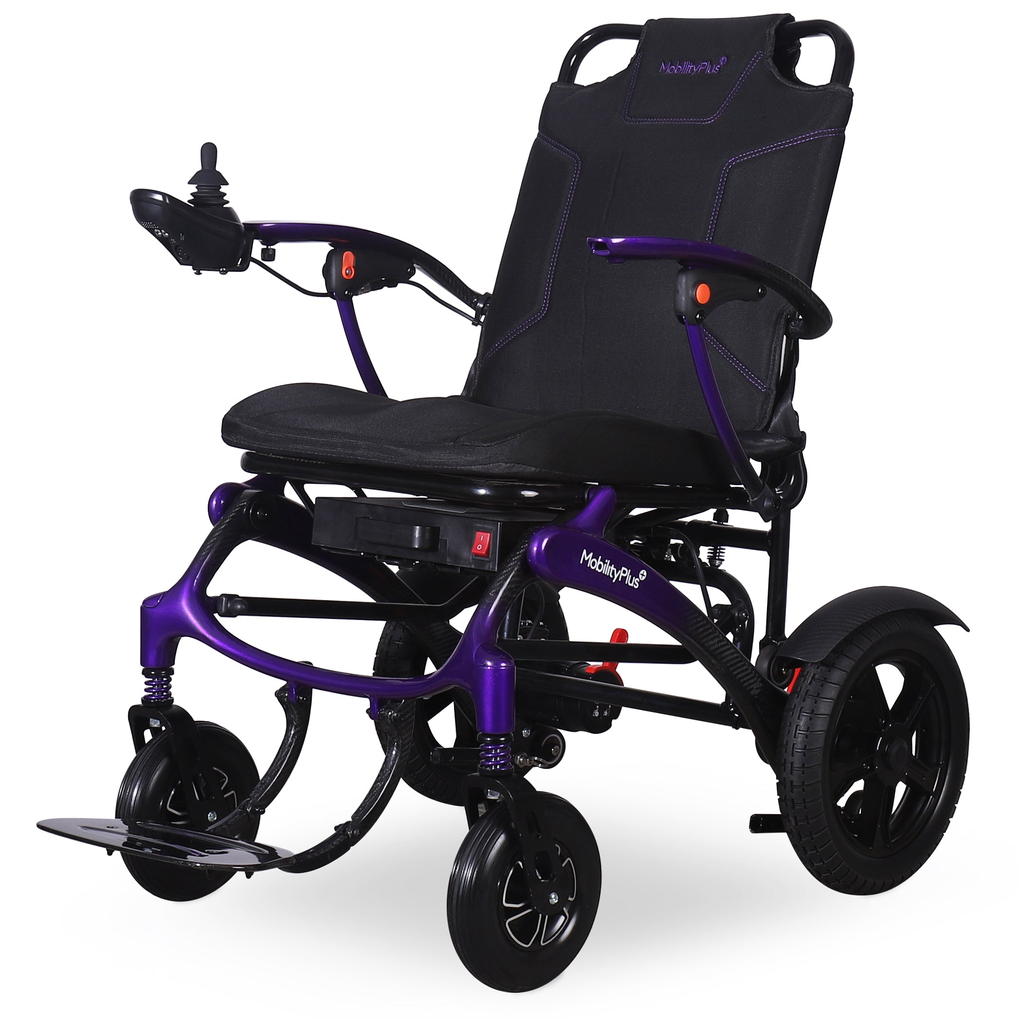 MobilityPlus+ Nova Ultra-Light Carbon Folding Electric Wheelchair - Image 11