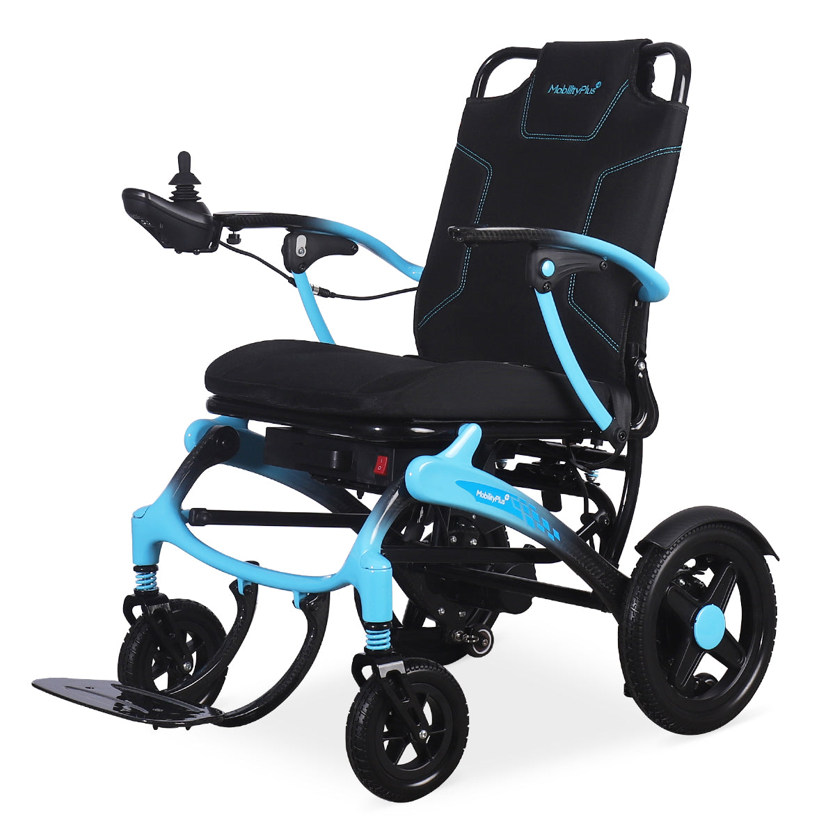 MobilityPlus+ Nova Ultra-Light Carbon Folding Electric Wheelchair - Image 12