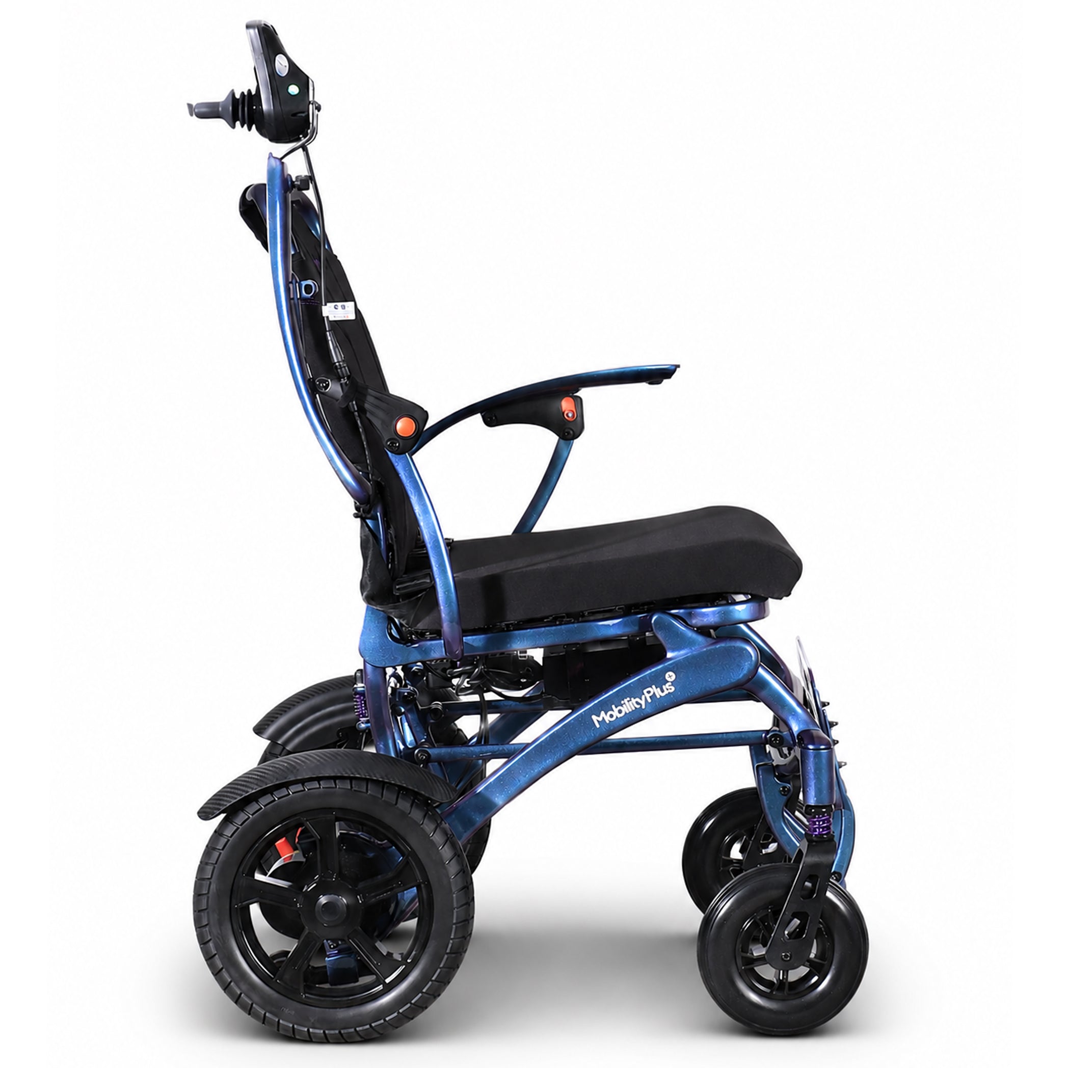 MobilityPlus+ SuperNova Ultra-Light Carbon Folding Electric Wheelchair | Wide Seat, 160kg Load Capacity - Image 13