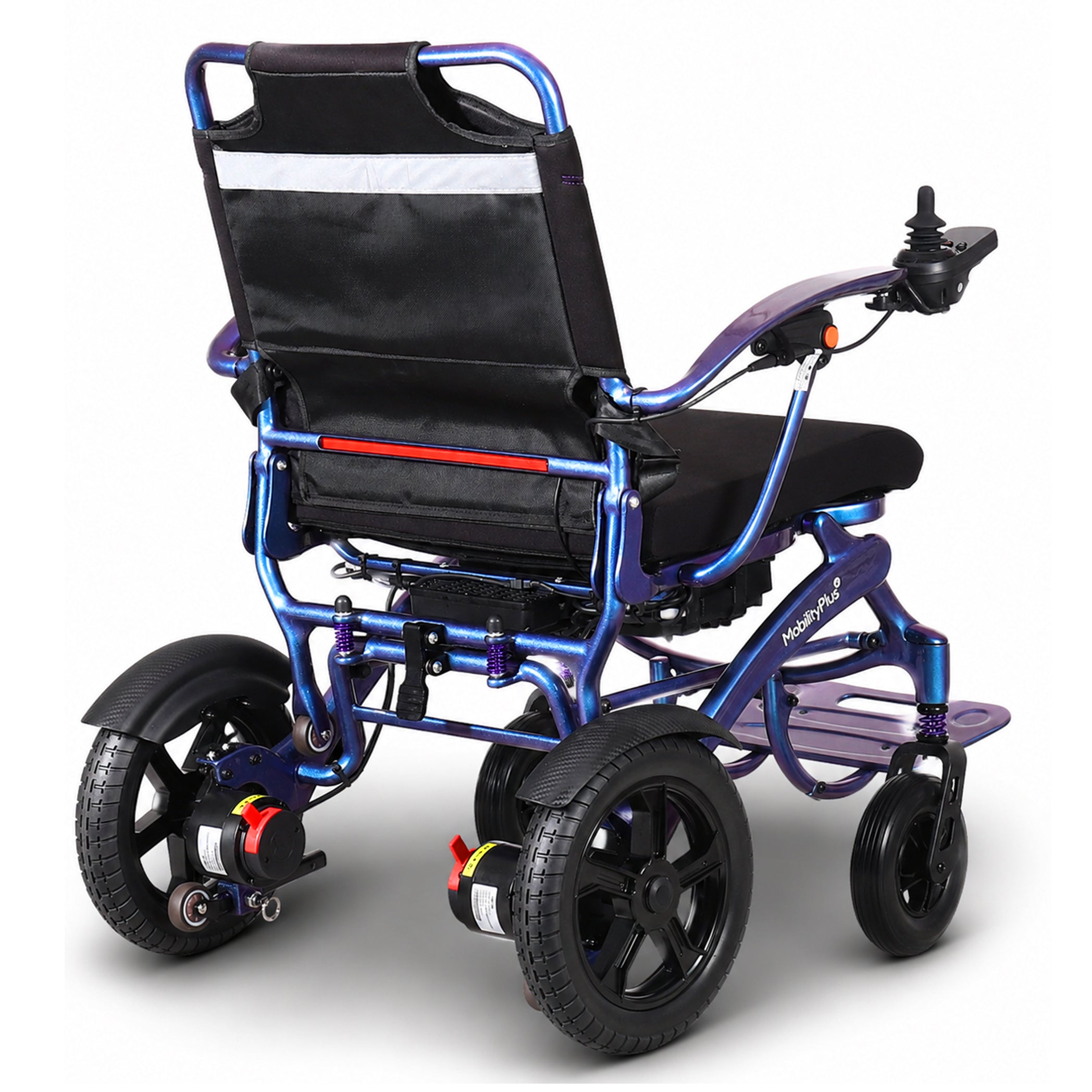 MobilityPlus+ SuperNova Ultra-Light Carbon Folding Electric Wheelchair | Wide Seat, 160kg Load Capacity - Image 10