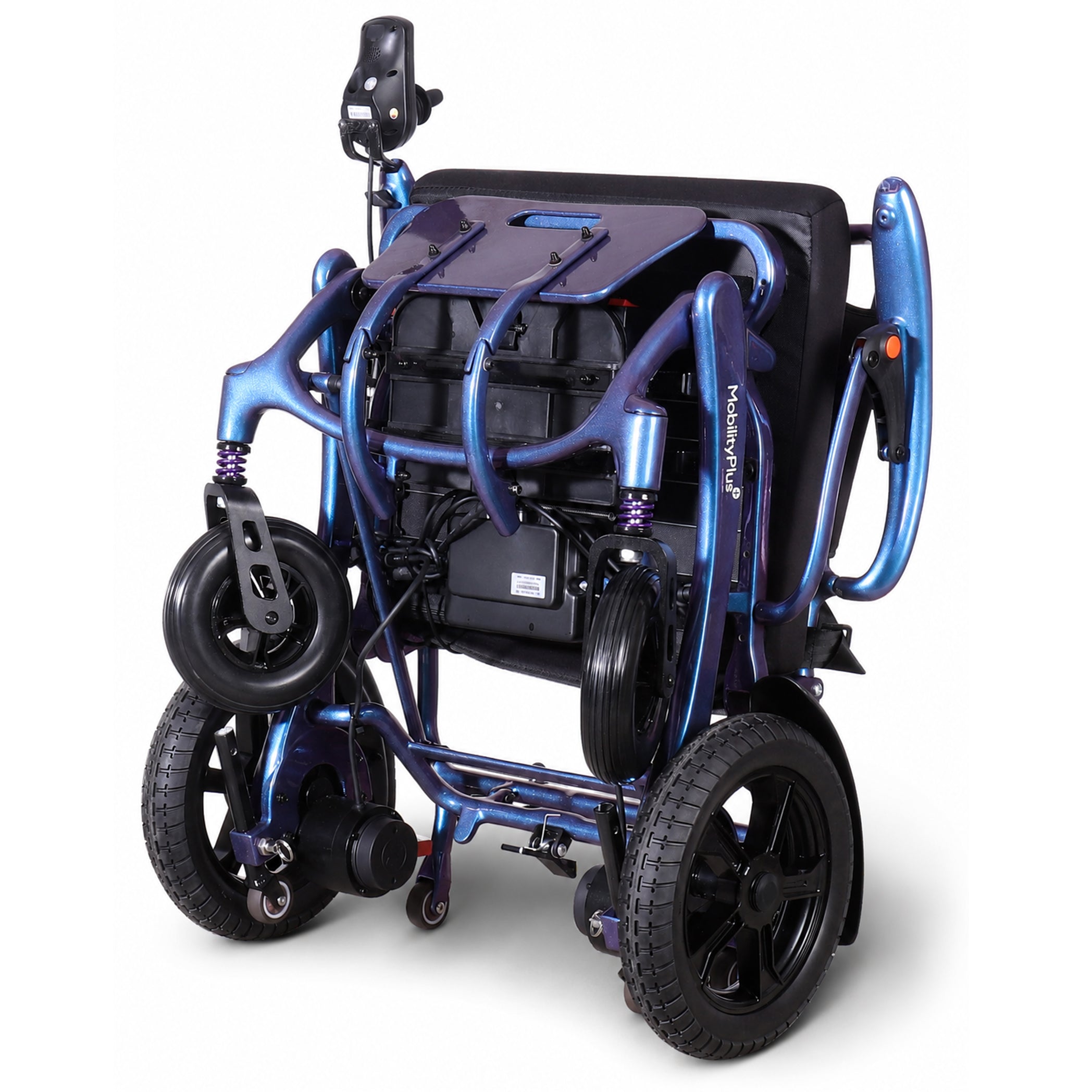 MobilityPlus+ SuperNova Ultra-Light Carbon Folding Electric Wheelchair | Wide Seat, 160kg Load Capacity - Image 14
