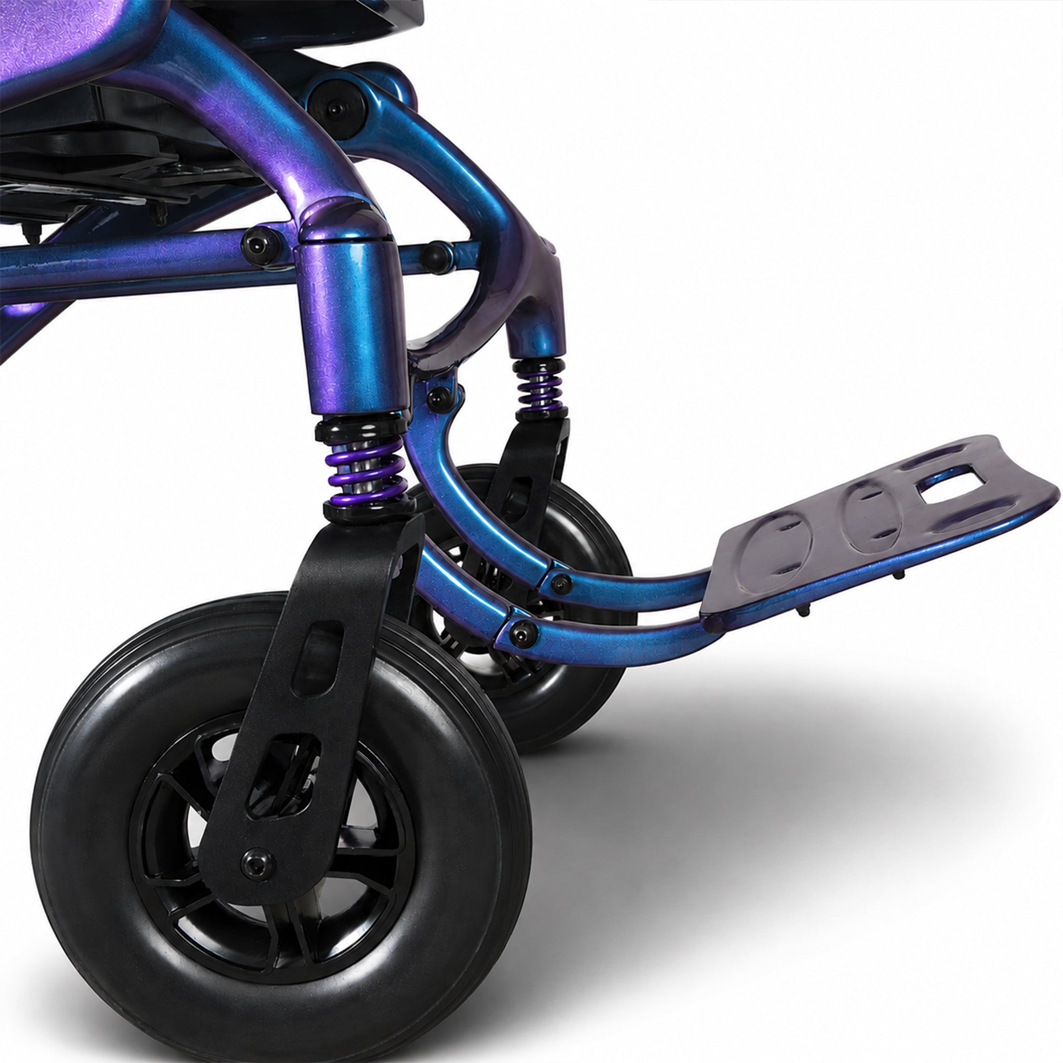 MobilityPlus+ SuperNova Ultra-Light Carbon Folding Electric Wheelchair | Wide Seat, 160kg Load Capacity - Image 17