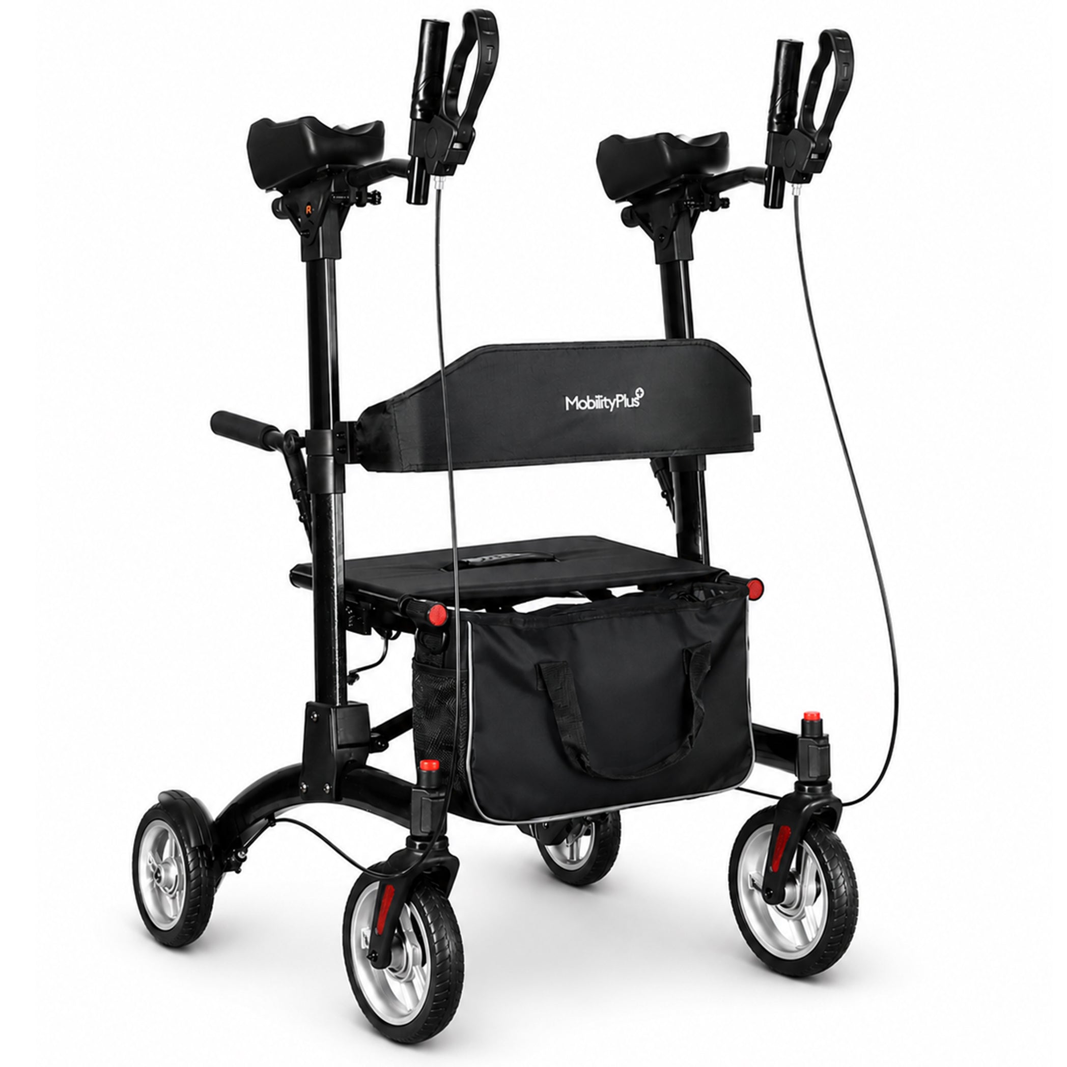 MobilityPlus+ Upright Rollator with Forearm Support