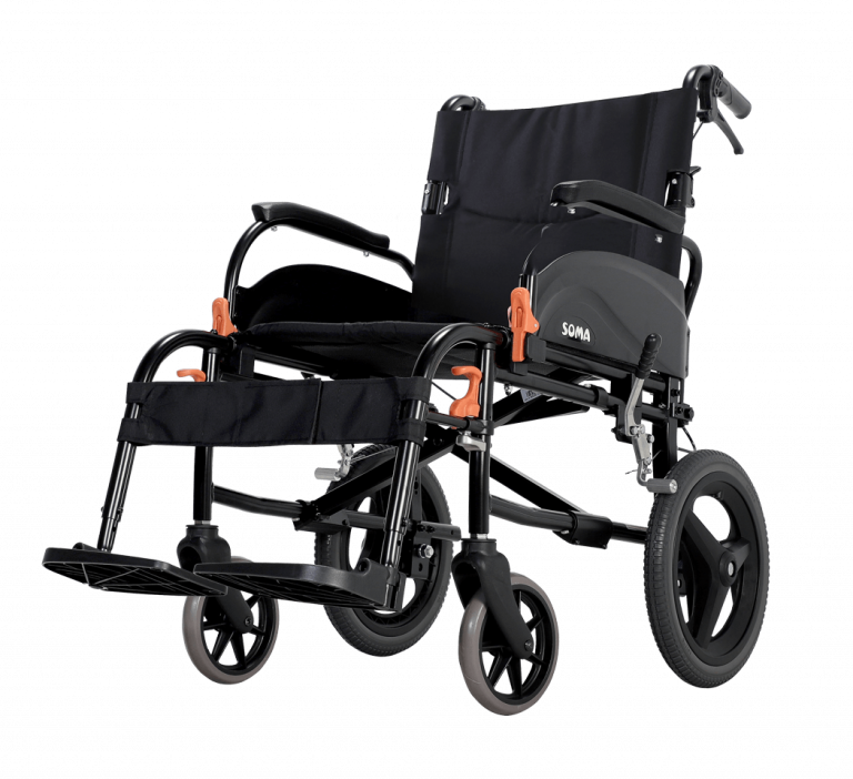 Karma Agile Aluminium Transit Wheelchair - 16" Seat