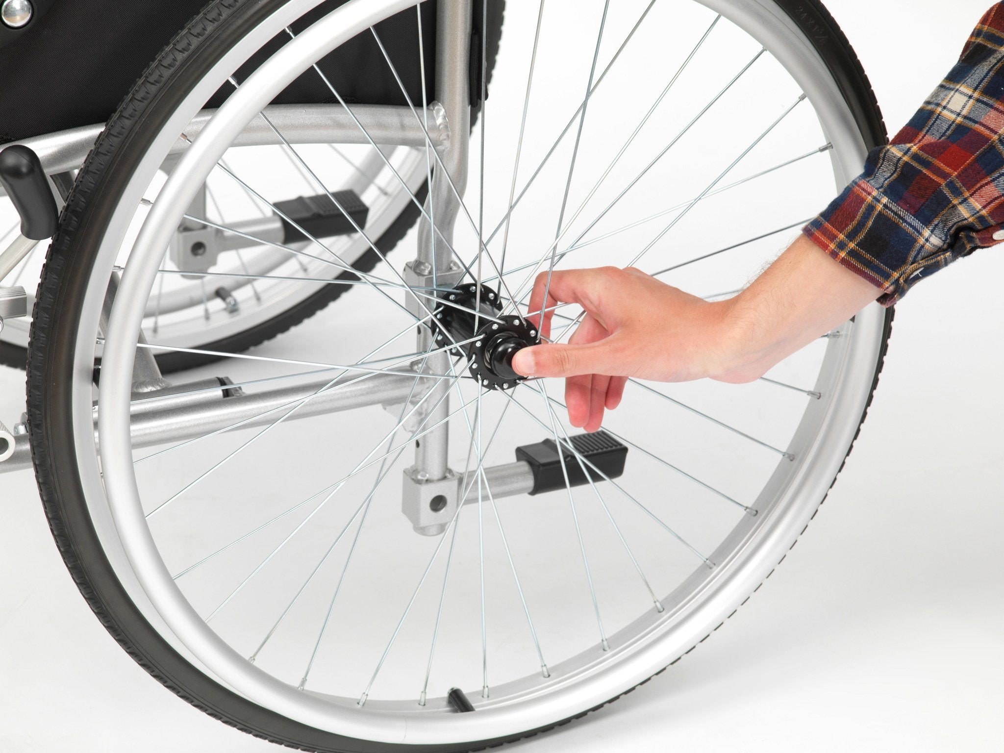 Phantom 19" Self Propel Aluminium Wheelchair - Image 10