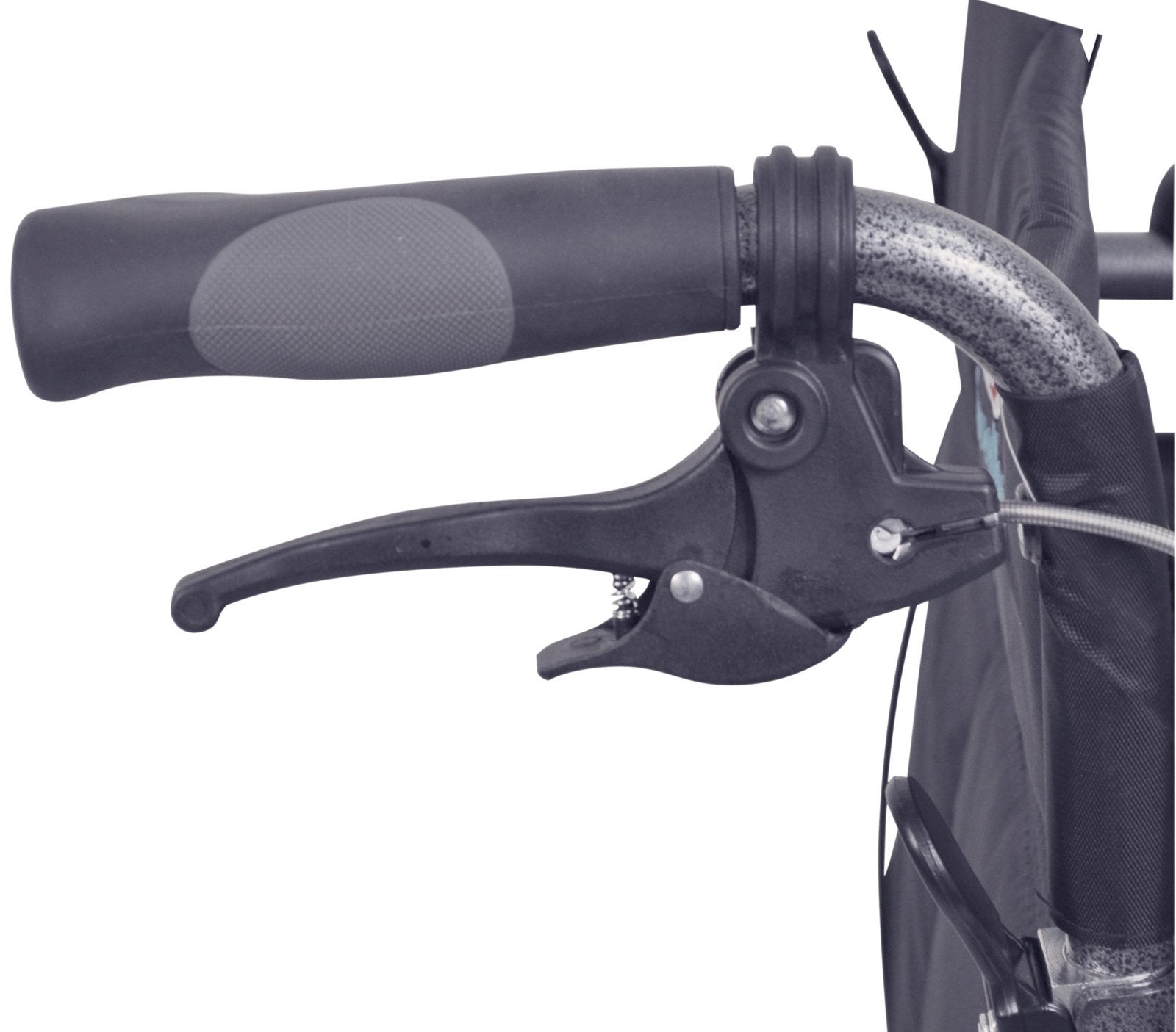 Compact Transport Aluminium Wheelchair Hammered Effect - Image 3